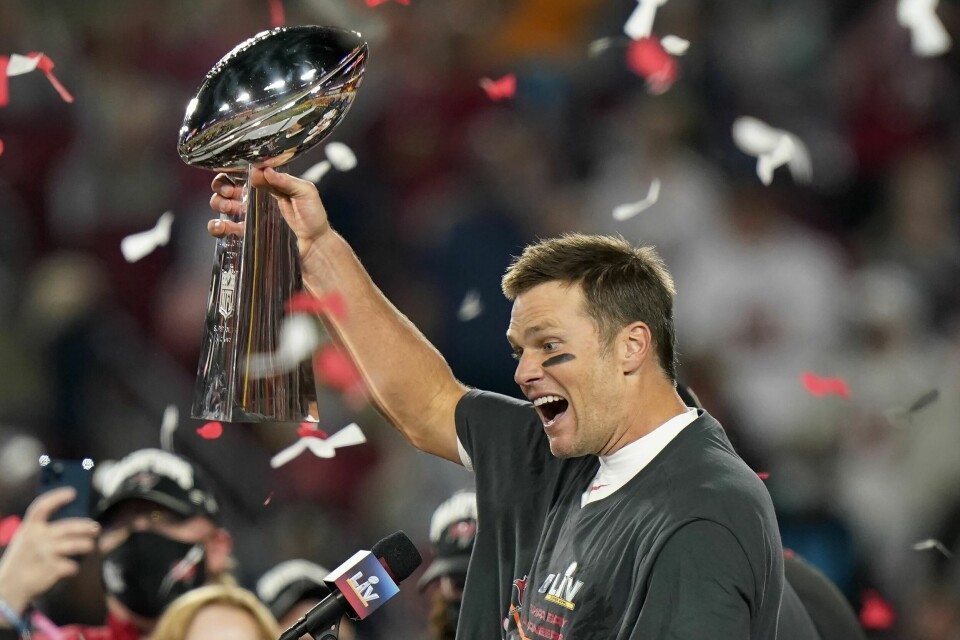 Tom Brady vant Superbowl med et røket indre leddbånd i kneet. Tom Brady vant Superbowl med et røket indre leddbånd i kneet. Lynne Sladky / AP / NTB