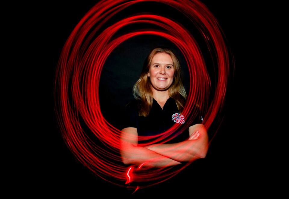 Golfspiller Marianne Skarpnord har trukket seg fra OL. Marianne Skarpnord tok sin femte seier på europatouren i golf da hun seiret i St. Albans utenfor London. Foto: Stian Lysberg Solum / NTB