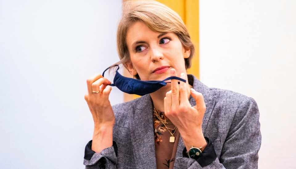 Kari Elisabeth Kaski (SV) ber rødgrønn side stå sammen i kampen for regjeringsskifte etter valget. Det er en klok anmodning. .
