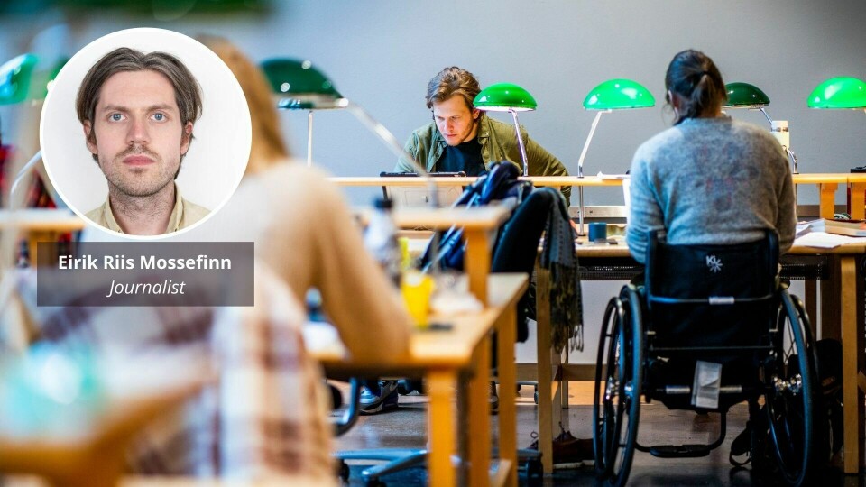 For kunnskapsfabrikkene er studenter valutaen som gir både prestisje og klingende mynt. Og på dette markedet gjelder det å gjøre seg tiltalende, skriver vår kommentator