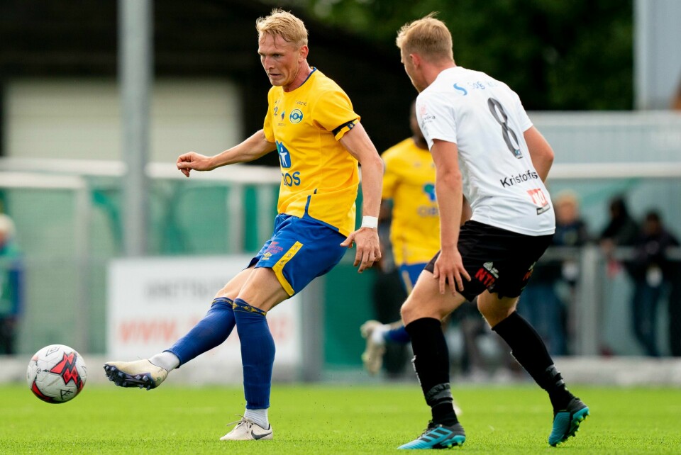 Martin Høyland har signert for Stabæk Martin Høyland har signert for Stabæk.Foto: Fredrik Hagen / NTB