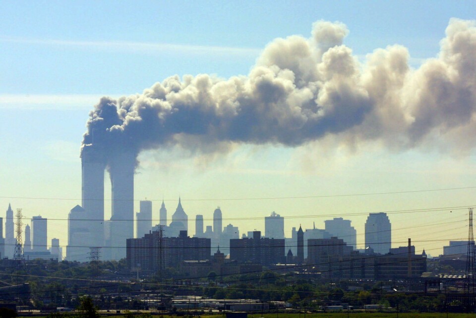 For min generasjon vart krigen mot terror vår samtids definerande konflikt, skriv vår kommentator. Bilde frå åtaket mot World Trade Center på Manhattan, 11. september 2001. .