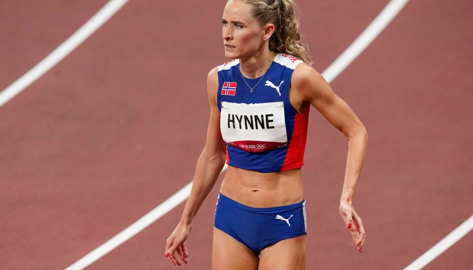 Hedda Hynne ble utslått i semifinalen på 800 meter i Tokyo-OL. Hedda Hynne ble utslått i semifinalen på 800 meter i Tokyo-OL. Foto: Lise Åserud / NTB