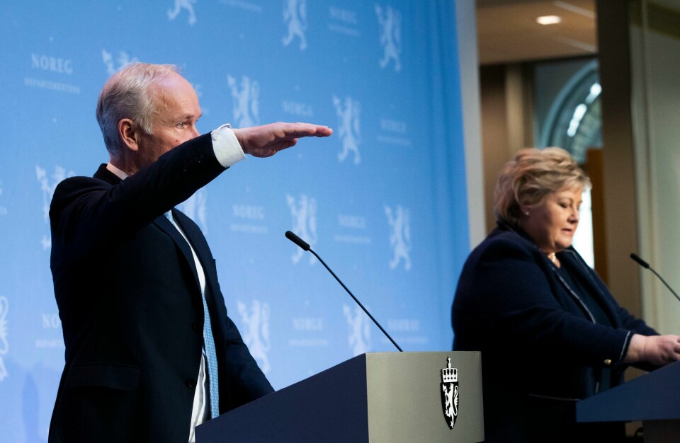 Det arbeidslivet regjeringen ønsker seg er oppsiktsvekkende nok det samme som Stalin prøvde ut i det kommunistiske Sovjetunionen, skriver vår spaltist. På bildet finansminister Jan Tore Sanner og statsminister Erna Solberg. .