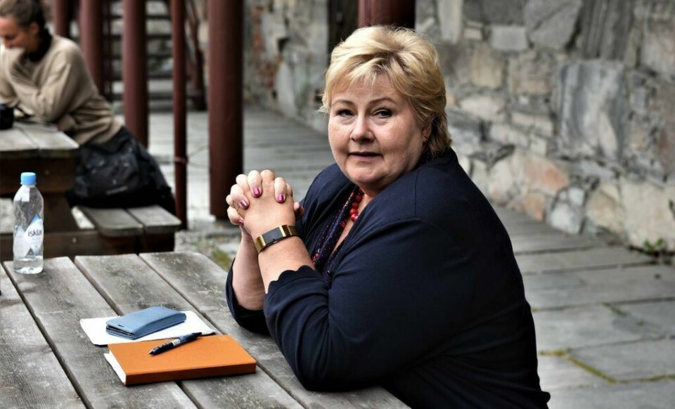 Statsminister Erna Solberg (H) er ikke like bekymret for ulikhetene i Norge som LO og venstresiden i norsk politikk. Statsminister Erna Solberg (H) er ikke like bekymret for ulikhetene i Norge som LO og venstresiden i norsk politikk.