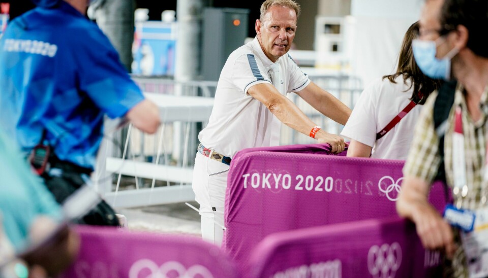 Geir Gulliksen etter finalenedturen i OL i Tokyo. Geir Gulliksen etter finalenedturen i OL i Tokyo. Foto: Stian Lysberg Solum / NTB