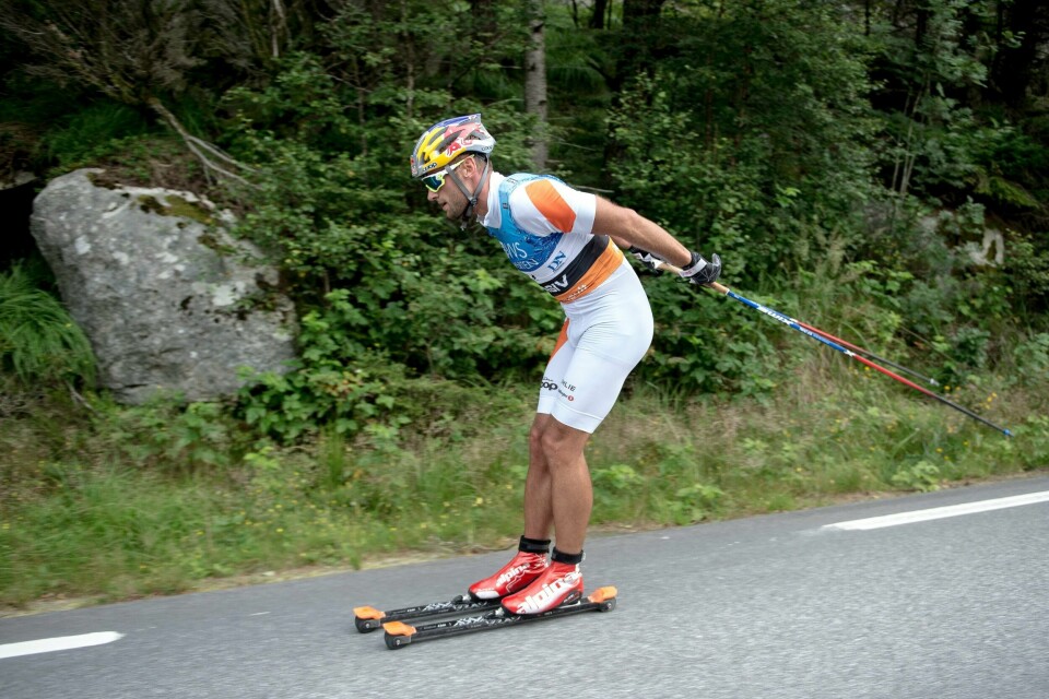 Petter Northug gjorde comeback under Blinkfestivalen, men den tidligere skistjerna klarte ikke å vinne. Petter Northug skal være 32 dager sammenhengende i høyden.