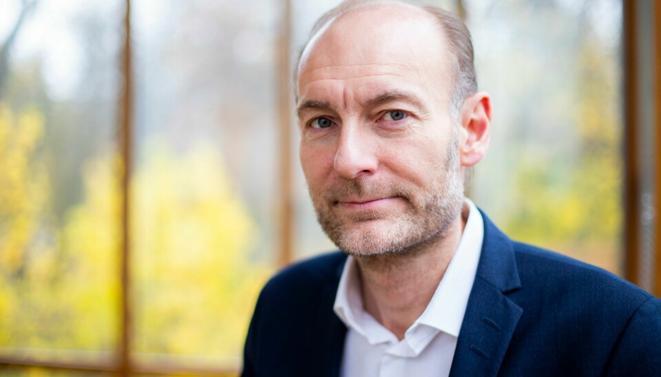 Fritt Ord-direktør Knut Olav Åmås sier årets mottakere av Free Media Awards har gitt oss noe av den modigste journalistikken fra Hviterussland det siste halvannet året. Foto: Håkon Mosvold Larsen / NTB Fritt Ord-direktør Knut Olav Åmås sier årets mottakere av Free Media Awards har gitt oss noe av den modigste journalistikken fra Hviterussland det siste halvannet året. Foto: Håkon Mosvold Larsen / NTB