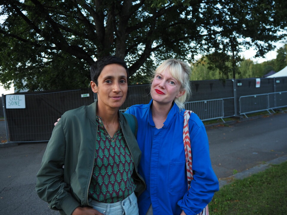 Rachael Fernandes og Ingrid Moe. Rachael Fernandes og Ingrid Moe.