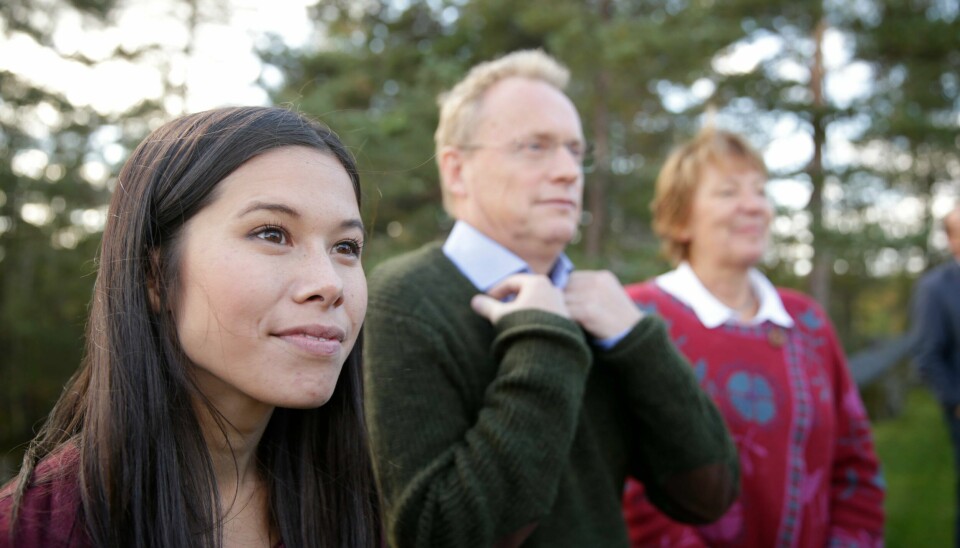 Hvis flertallet ryker for Ap, SV og Sp, er en regjering av Ap, SV og MDG et godt alternativ, skriver Arne Strand. Her er MDGs Lan Marie Berg, Aps Raymond Johansen og SVs Marianne Borgen i 2015 da grunnlaget for Oslo-modellen ble skapt. .