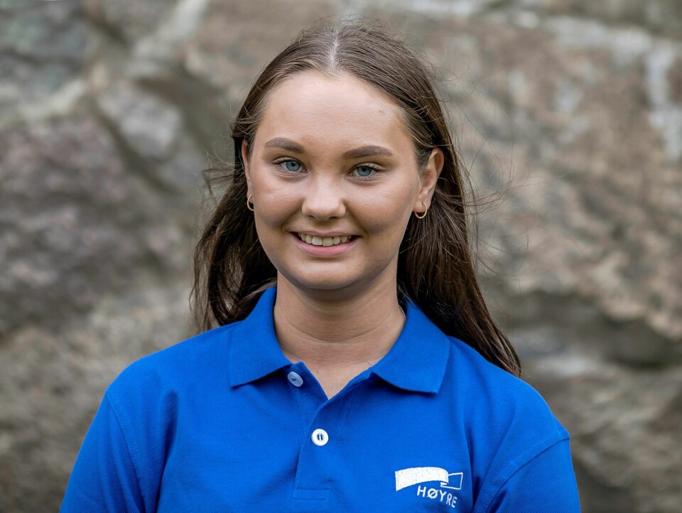 Caroline M. Grønli Andersen, 7. stortingskandidat for Østfold Høyre. Caroline M. Grønli Andersen, 7. stortingskandidat for Østfold Høyre.