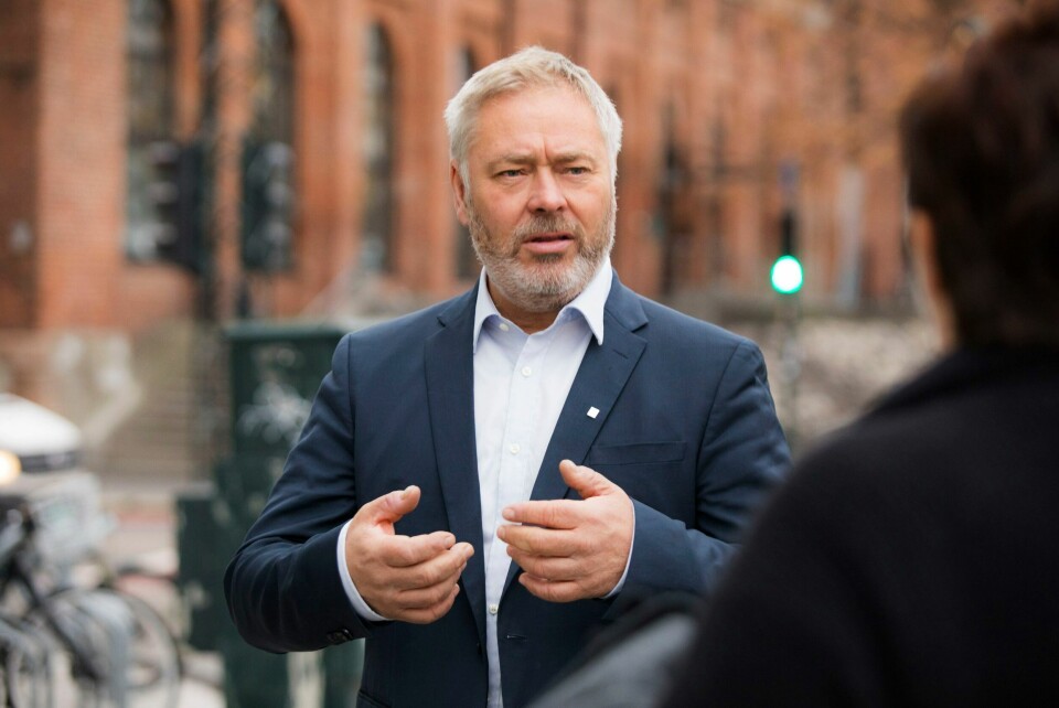 YS-leder Erik Kollerud er bekymret for den norske samfunnsmodellen.