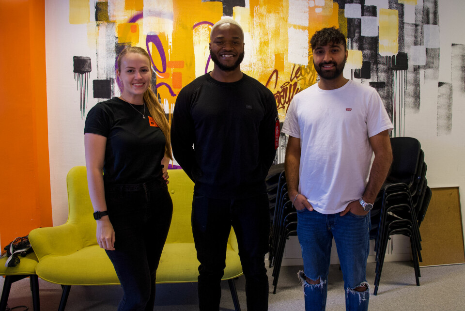 Johanna Bärhold, Victor Logan og Ali A. Hussain kan ta deler av æren for at ungdommen i Drammen nå får en velfortjent og etterlengtet kulturopplevelse på Union Scene. Skattkammeret møteplass, Kirkens Bymisjon i Drammen og Shutdown Events arrangerer gratiskonsert for ungdom i tilknytning til årets Elvefestival.