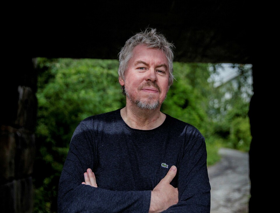Rune Christiansen. Forfatter. Vestfossen.Foto: Hilde Unosen Rune Christiansen fra Vesfossen blir stadig oversatt og kritikerrost utenfor Norges grenser.