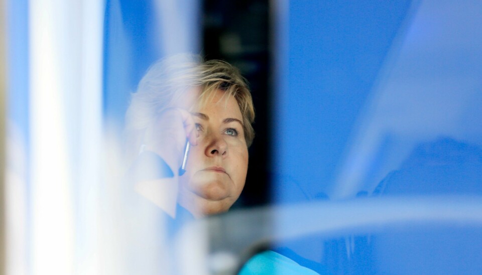 Statsminister Erna Solberg under sin valgkampturné før stortingsvalget 2021. Statsminister Erna Solberg under sin valgkampturné før stortingsvalget 2021.