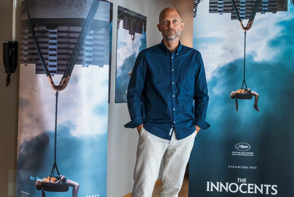 «De uskyldige»-regissør Eskil Vogt under NFI- presentasjonen av Filmhøsten 2021. «De uskyldige»-regissør Eskil Vogt under NFI- presentasjonen av Filmhøsten 2021.