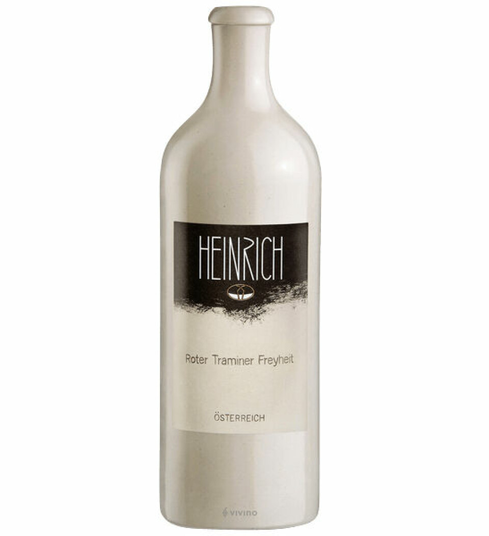 Heinrich Roter Traminer Freyheit 2019, kr 369. Heinrich Roter Traminer Freyheit 2019, kr 369.