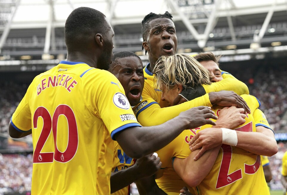 Conor Gallagher og Crystal Palace tok et meget sterkt bortepoeng mot West Ham. Conor Gallagher og Crystal Palace tok et meget sterkt bortepoeng mot West Ham. Foto: Jonathan Brady / PA via AP / NTB