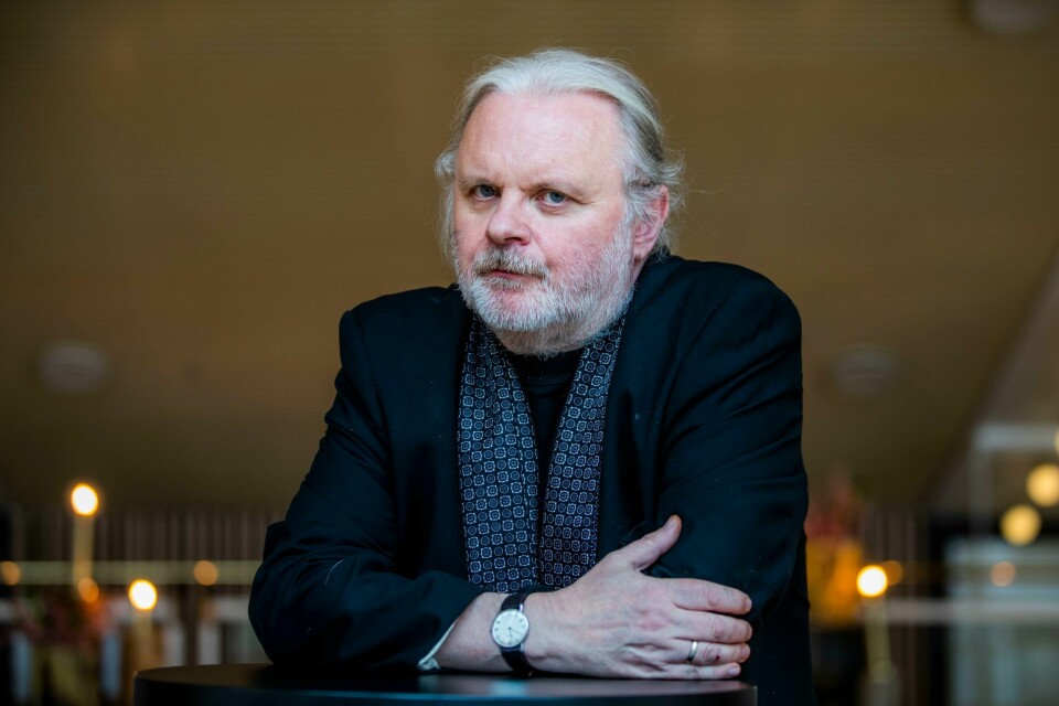 Jon Fosse fotografert då første band av «Septologien» blei lansert i 2019. Jon Fosse fotografert då første band av «Septologien» blei lansert i 2019.