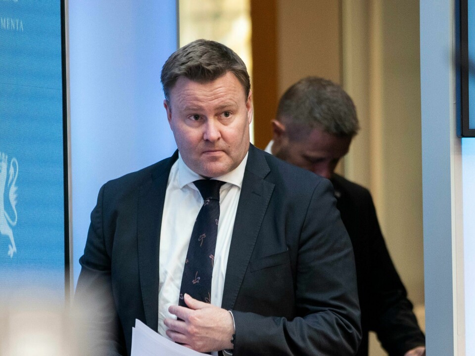 OSLO 20210623. Assisterande helsedirektør Espen Rostrup Nakstad under pressekonferanse om koronasituasjonen.Foto: Berit Roald / NTB Assisterende helsedirektør Espen Rostrup Nakstad under en pressekonferanse om koronasituasjonen.Foto: Berit Roald / NTB