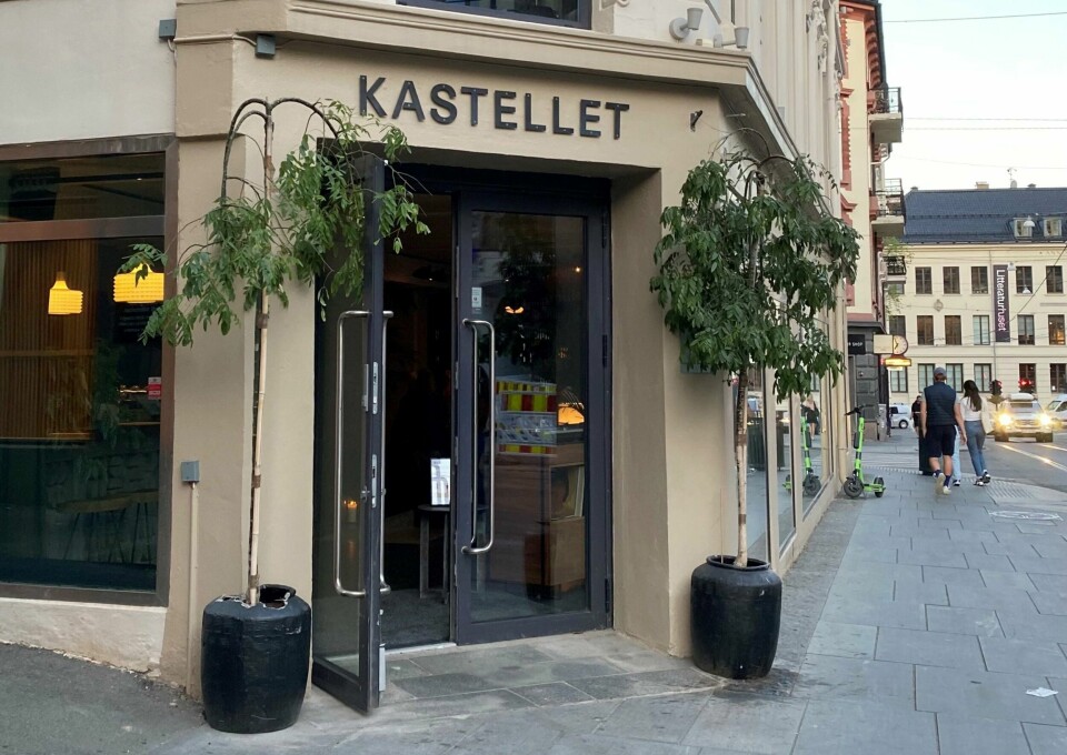 Restauranten Kastellet i Hegdehaugsveien.