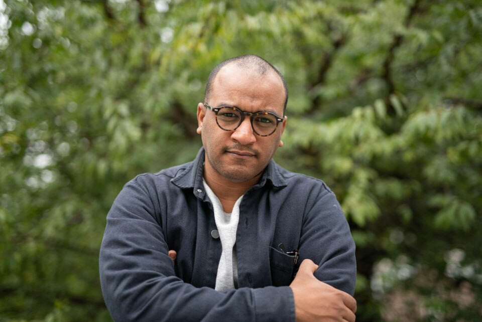 Omar Samy Gamal (SV) er idrettsbyråd i Oslo. Portrettbilde av Omar Samy Gamal