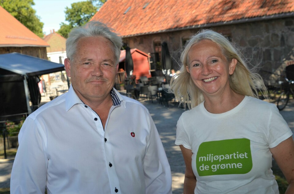 Stortingskandidatene Bjørnar Laabak (Frp) og Benedicte Lund (MDG) er uenige om bilbruk og sentrumsparkering. Men ett bilmiljø synes også Lund bør få fortsette som nå. Stortingskandidatene Bjørnar Laabak (Frp) og Benedicte Lund (MDG) er uenige om bilbruk og sentrumsparkering. Men ett bilmiljø synes også Lund bør få fortsette som nå.