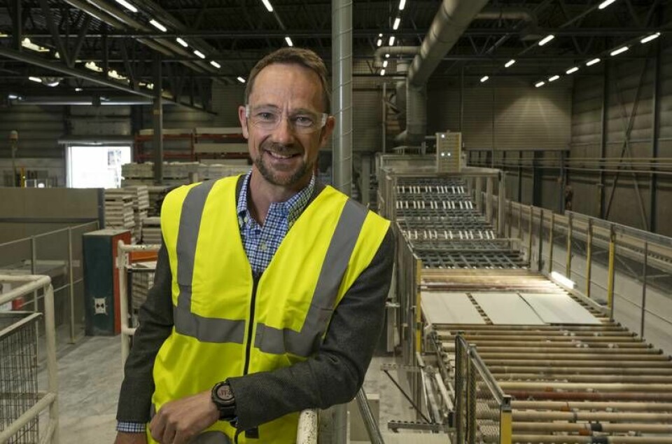 Lars Gaustad, administrerende direktør i Glava. Lars Gaustad, administrerende direktør i Glava.