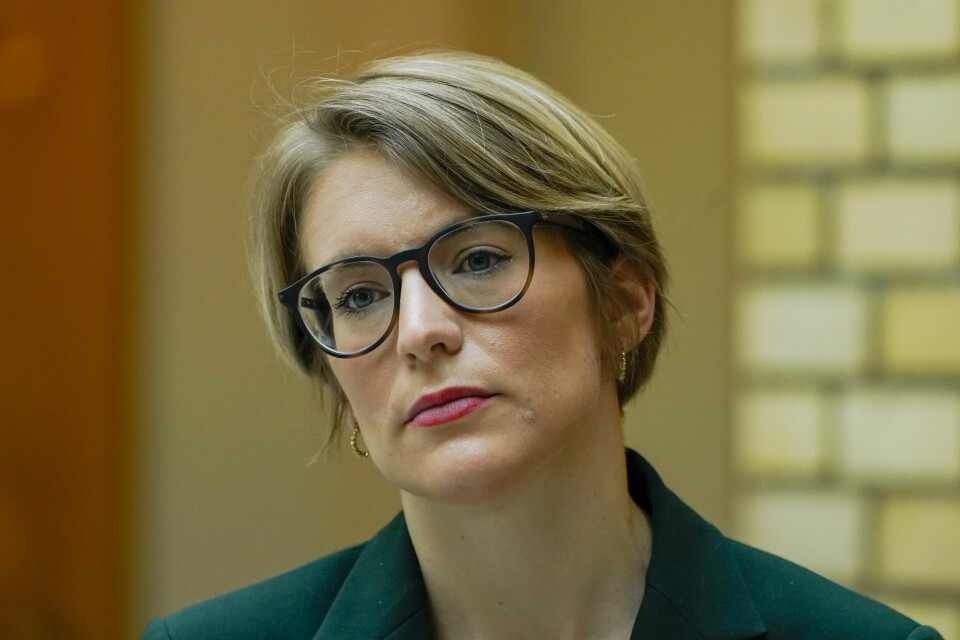Kari Elisabeth Kaski, finanspolitisk talsperson i SV. Kari Elisabeth Kaski, finanspolitisk talsperson i SV.