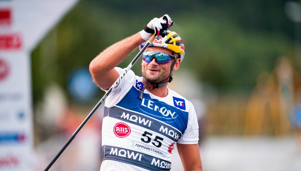 Petter Northug trives på rulleski og stiller til nytt renn søndag. Petter Northug trives på rulleski og stiller til nytt renn søndag. Foto: Ole Martin Wold / NTB