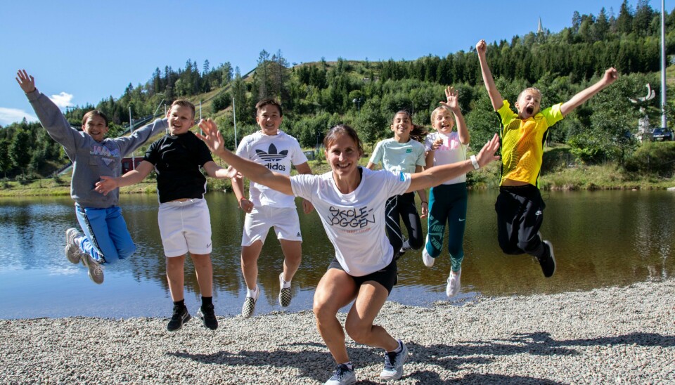 «Skolejoggen er blitt et solidaritetsløp som i mange år har rettet oppmerksomheten dit vi alle trenger å se.» skriver May Gander. «Skolejoggen er blitt et solidaritetsløp som i mange år har rettet oppmerksomheten dit vi alle trenger å se.» skriver May Gander.