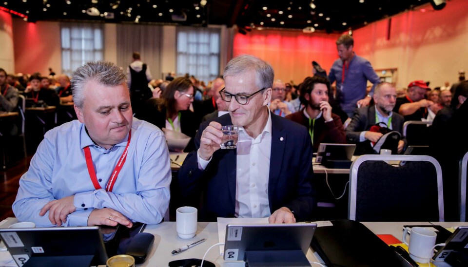 Jørn Eggum i Fellesforbundet forventer at Ap-leder Jonas Gahr Støre ikke lar seg presse av SV i oljepolitikken. Jørn Eggum i Fellesforbundet forventer at Ap-leder Jonas Gahr Støre ikke lar seg presse av SV i oljepolitikken.