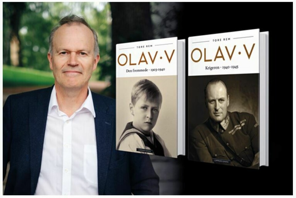 Kommer med del to av sin biografi om Kong Olav: Tore Rem Kommer med del to av sin biografi om Kong Olav: Tore Rem