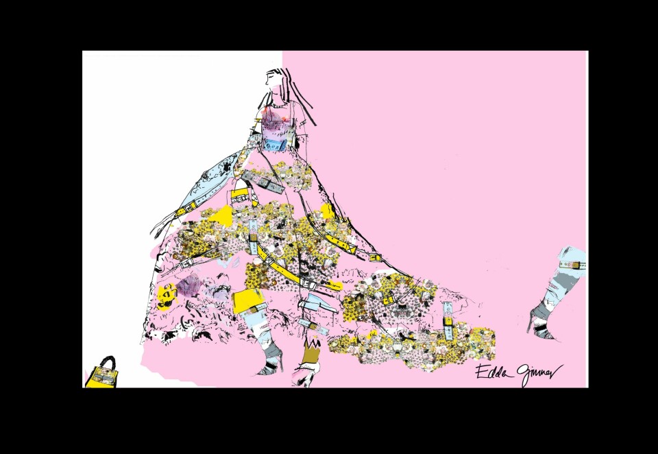 Rapunzel tegnet av Edda Gimnes: - Jeg kjenner meg igjen i Rapunzel karakteren i forhold til hvordan hun ble holdt tilbake i tårnet og ikke fikk utløp for sin energi og personlighet. Rapunzel tegnet av Edda Gimnes: - Jeg kjenner meg igjen i Rapunzel karakteren i forhold til hvordan hun ble holdt tilbake i tårnet og ikke fikk utløp for sin energi og personlighet.
