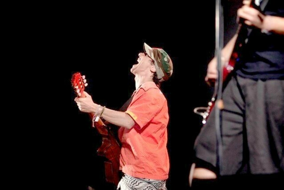 Manu Chao leverte kanskje den største konsertsuksessen i Mela-festivalens historie. FOTO: MARTE GJÆRDE