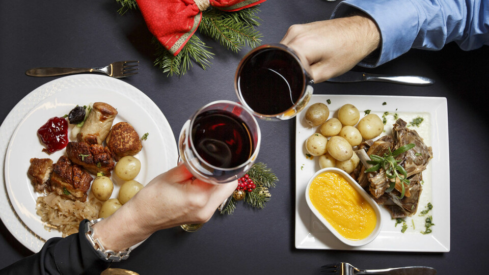 Julebordsesongen er i gang. Julebordsesongen er i gang.