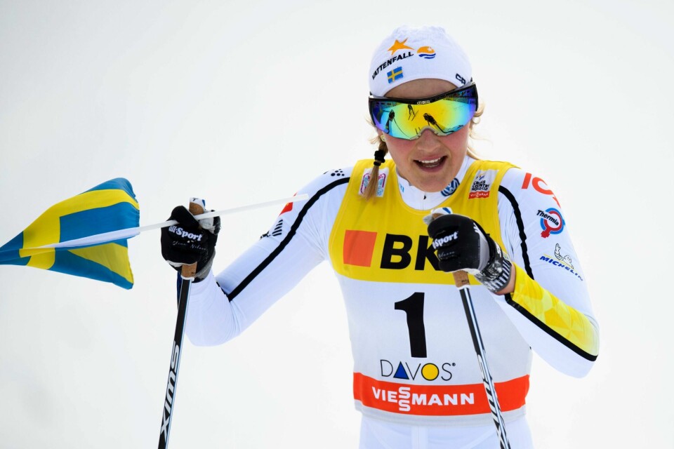 Stina Nilsson vant samtlige heat inkludert prologen lørdag. Men i finalen ble det tett.