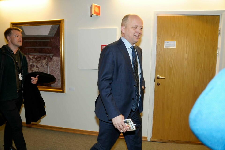 Finansminister Trygve Slagsvold Vedum (Sp) har endelig skjerpet inn reglene for skatteflukt. Finansminister Trygve Slagsvold Vedum (Sp) har endelig skjerpet inn reglene for skatteflukt.
