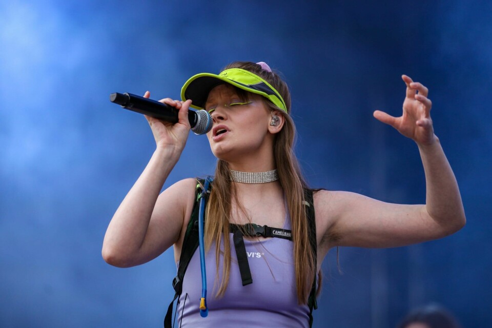 Michelle Ullestad lagde en av 2023s beste album. her fra Piknik i Parken-festivalen. Michelle Ullestad.