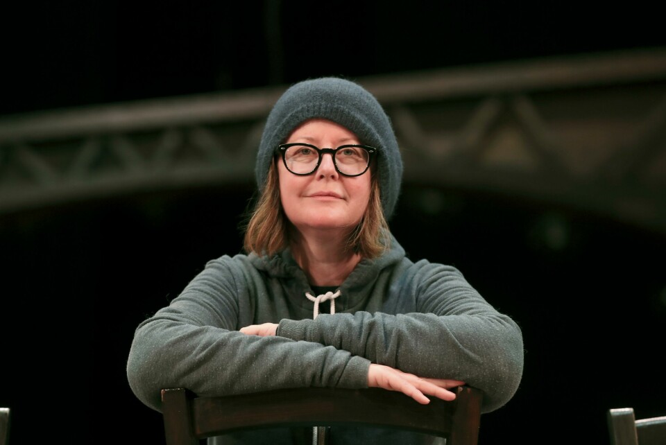 – Dette er helt absurd, kommenterer teatersjef Hanne Tømta ved Nationaltheatret. Oslo 20170302.
Hanne Tømta sjef på Nationalteateret er med og starter en ny teaterfestival under Hedda dagene.
Foto: Vidar Ruud / NTB scanpix