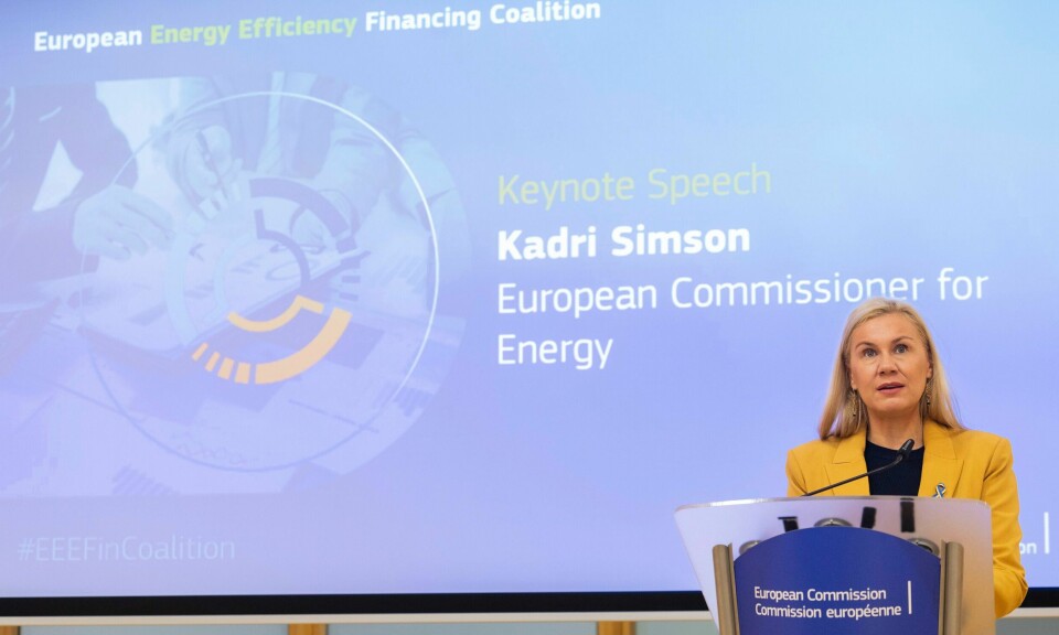 EUs energikommissær Kadri Simson blir bedt om å få fart på energieffektivisering i Norge. EUs energikommissær Kadri Simson blir bedt om å få fart på energieffektivisering i Norge.