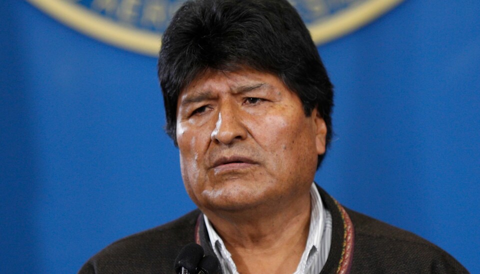 Bolivias president Evo Morales utlyser nyvalg.