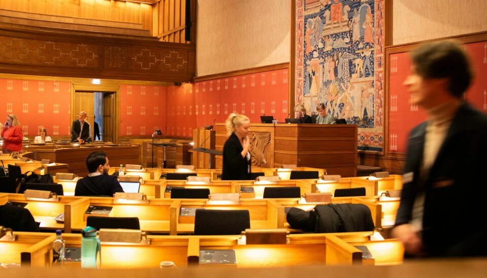 Oslo bystyres møte 20 mars. 2024 var kort og greit. Bystyresalen