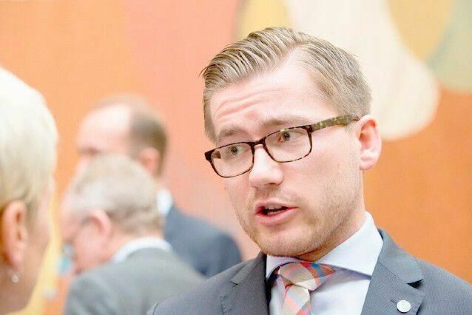 Stortingsrepresentant Sveinung Rotevatn og resten av Venstre stemmer imot at foreldelsesfristen skal bort. FOTO: NTB SCANPIX