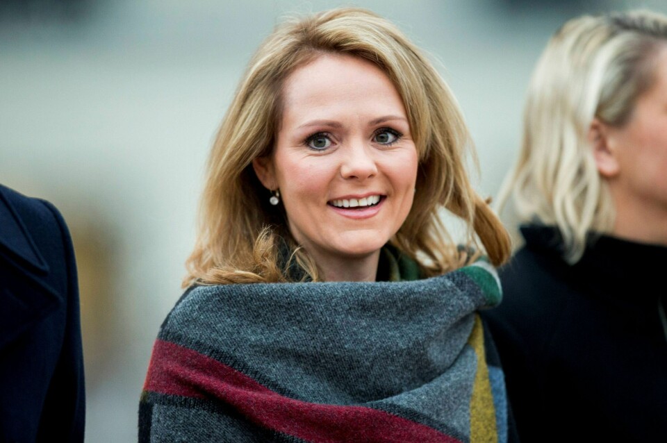 Den nyslåtte kulturministeren legger regjeringens forslag i skuffen. Men mer søndagshandel skal det bli likevel, forsikrer Linda Hofstad Helleland. FOTO: VEGARD WIVESTAD GRØTT/NTB SCANPIX