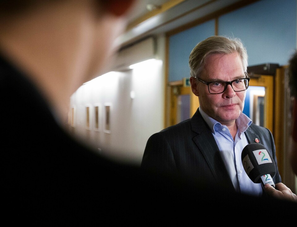 Politikere skal behandles på samme måte som alle andre, påpeker Hans Andreas Limi, parlamentarisk leder i Frp. Mazyar Keshvari skal ifølge Aftenposten ha mottatt i underkant av 300 000 kroner for fiktive reiser. Foto Terje Bendiksby/NTB Scanpix