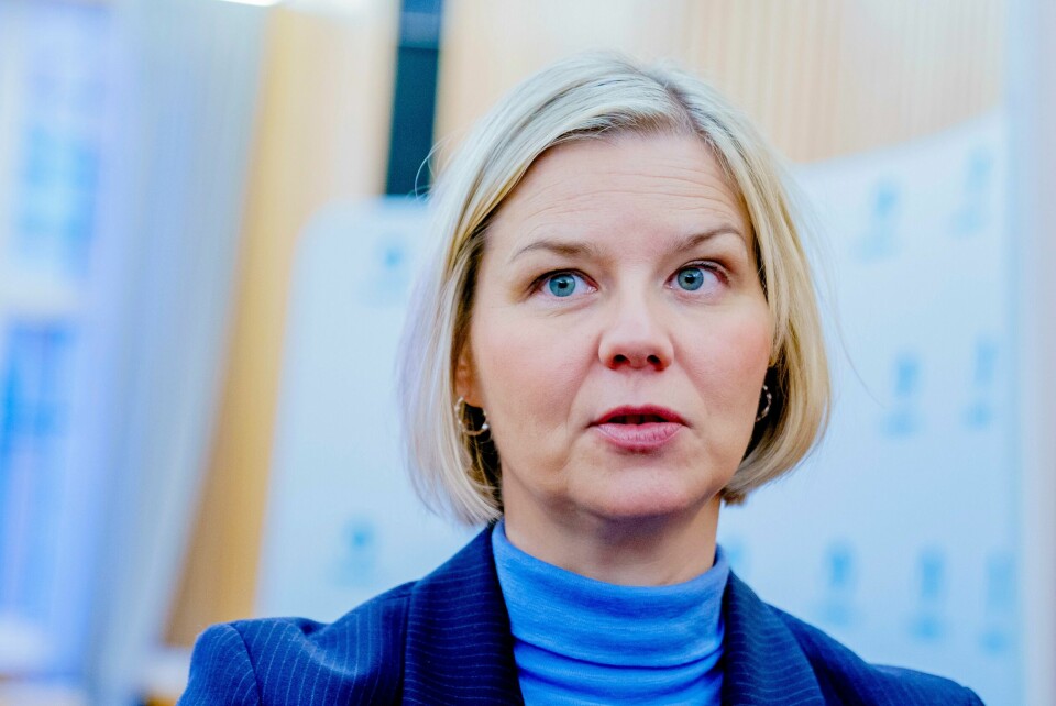 Venstre-leder Guri Melby kan glede seg over meningsmålingene om dagen. Venstre-leder Guri Melby er klar til å være statsministerkandidat, dersom partiet og velgerne vil det. Foto: Stian Lysberg Solum / NTB