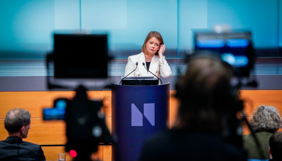 Sentralbanksjef Ida Wolden Bache kommer neppe med beskjed om rentekutt når hun offentliggjør rentebeslutningen torsdag formiddag. Derimot er det mer spennende hva hun sier om prognosen for renta dette året. Sentralbanksjef Ida Wolden Bache kommer neppe med beskjed om rentekutt når hun offentliggjør rentebeslutningen torsdag formiddag. Derimot er det mer spennende hva hun sier om prognosen for renta dette året. Foto: Ole Berg-Rusten / NTB
