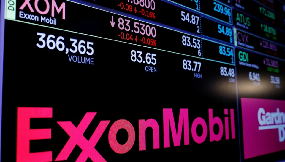Exxon Mobil er i trøbbel.