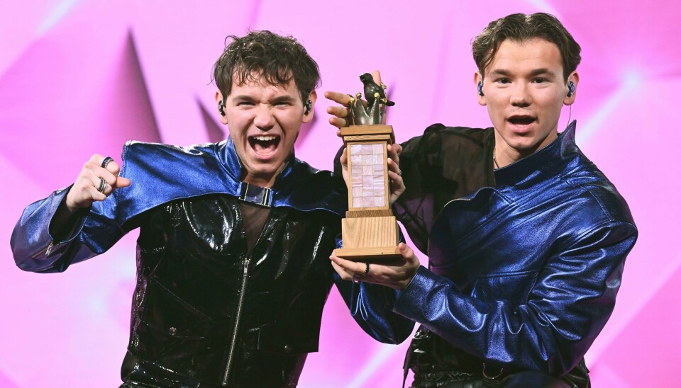Marcus og Martinus vant Melodifestivalen i Sverige i helgen. Marcus og Martinus vant Melodifestivalen i Sverige i helgen. Foto: Claudio Bresciani /TT / AP